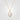 White South Sea Pearl & Diamond Tearis Pendant - De Blancas