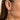 Purple Freshwater Pearl Drop Earrings with Yellow Gold Hook Settings - De Blancas