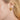 24K Golden South Sea Pearl Stud Earrings - De Blancas