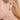 Model Wearing a Silver Akoya Earrings - De Blancas