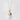 Golden South Sea Pearl & Diamond Lunavia Pendant - De Blancas
