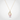Lavender Freshwater Pearl & Diamond Flamira Pendant