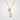Golden South Sea Pearl & Diamond De Rosa Pendant