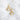 Freshwater Pearl  | Radiant Halo Drop Earrings - De Blancas