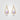Freshwater Pearl  | TEARDROP Earrings - De Blancas