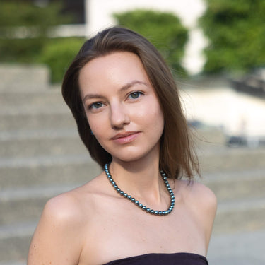 9.0-11.0mm Tahitian Pearl Necklace - Necklace