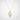 Golden South Sea Pearl & Diamond Flamira Pendant - De Blancas