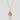 Golden South Sea Pearl & Diamond Florélia Pendant - De Blancas