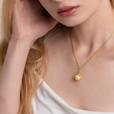 Golden South Sea Pearl | Soleil d’Or Pendant - De Blancas