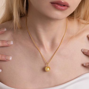 Golden South Sea Pearl | Soleil d’Or Pendant - De Blancas